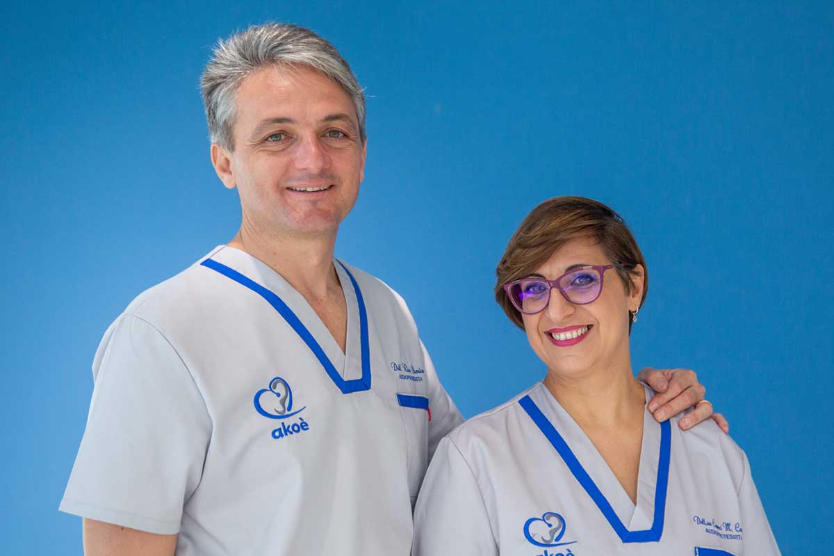 I fondatori di Akoè s.r.l. STP, professionisti specializzati nella riabilitazione uditiva e nell’assistenza audioprotesica a Catania.